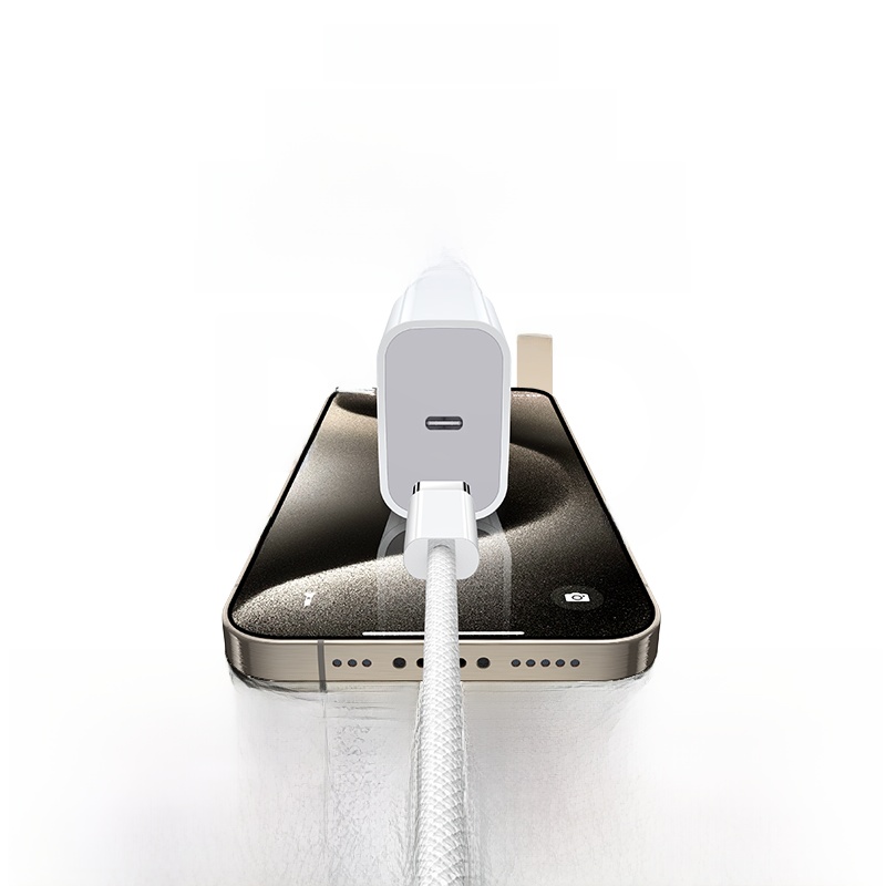 Applicable to Apple 15 Charger Head Iphone15promax Mobile Phone 15pro Plug Fast Charge Data Cable Set