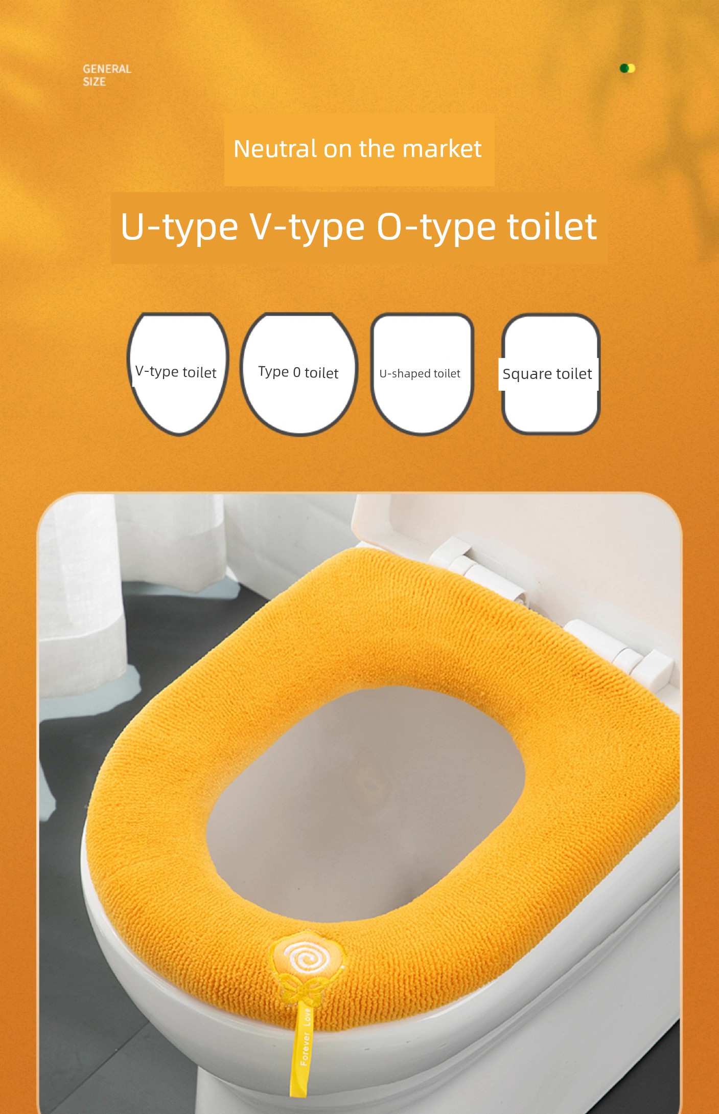 Thickened Universal Toilet Seat Cover Cushion