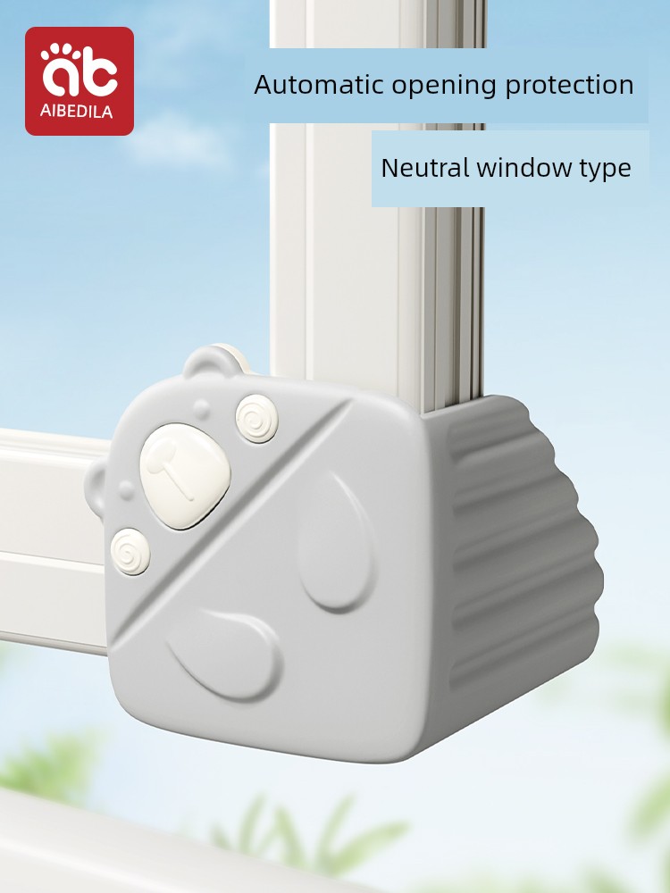 Window Bumper Broken Bridge Aluminum Window Corner Protection Soft Silicone Child Bumper Angle Bumper Cornerite Bump Proof Handy Gadget Angle of Safety