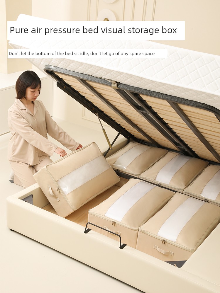 Vertical Flat Foldable Large Bed Bottom Storage Box