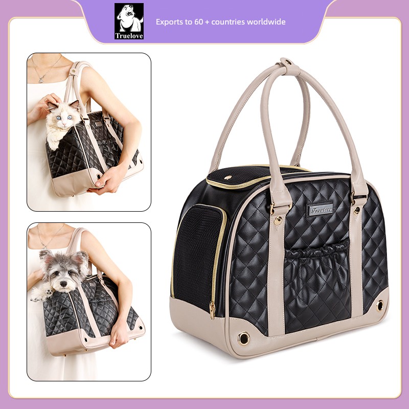 Truelove Pet Cat Backpack Dog Small Size Dogs Teddy Outing Schoolbag Portable Backpack Breathable Supplies