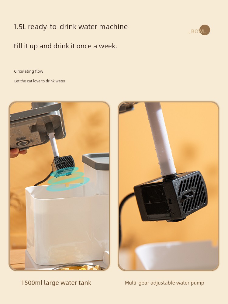 猫碗 狗碗 猫食盆 猫粮自动喂食器 饮水一体 猫盆 陶瓷宠物饮水双碗