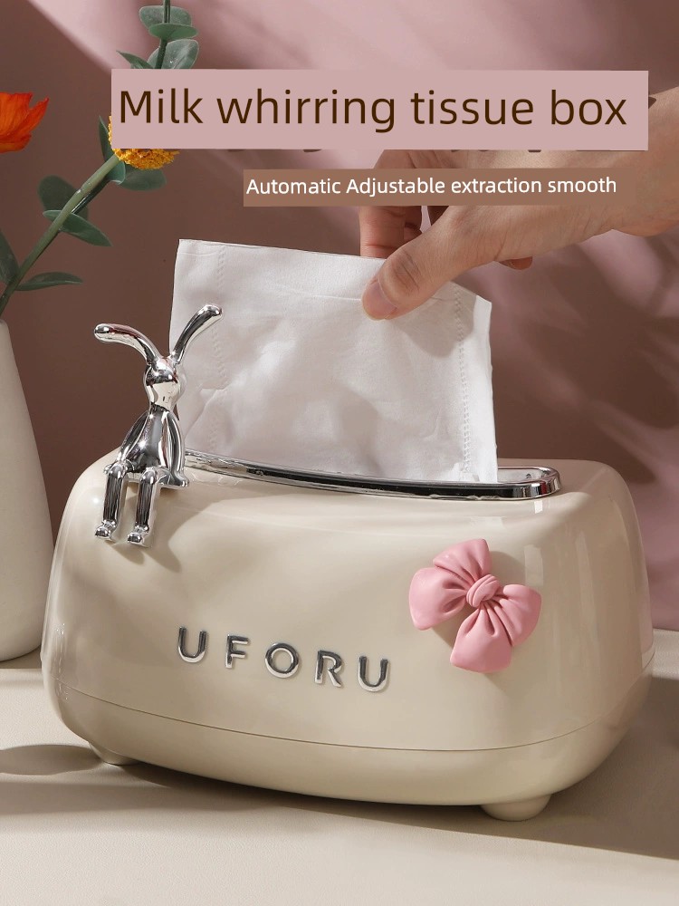 Tissue Box Living Room High-End Entry Lux Creative For Home Tissue Box Dining Table Napkin Box Spring Paper Extraction Box