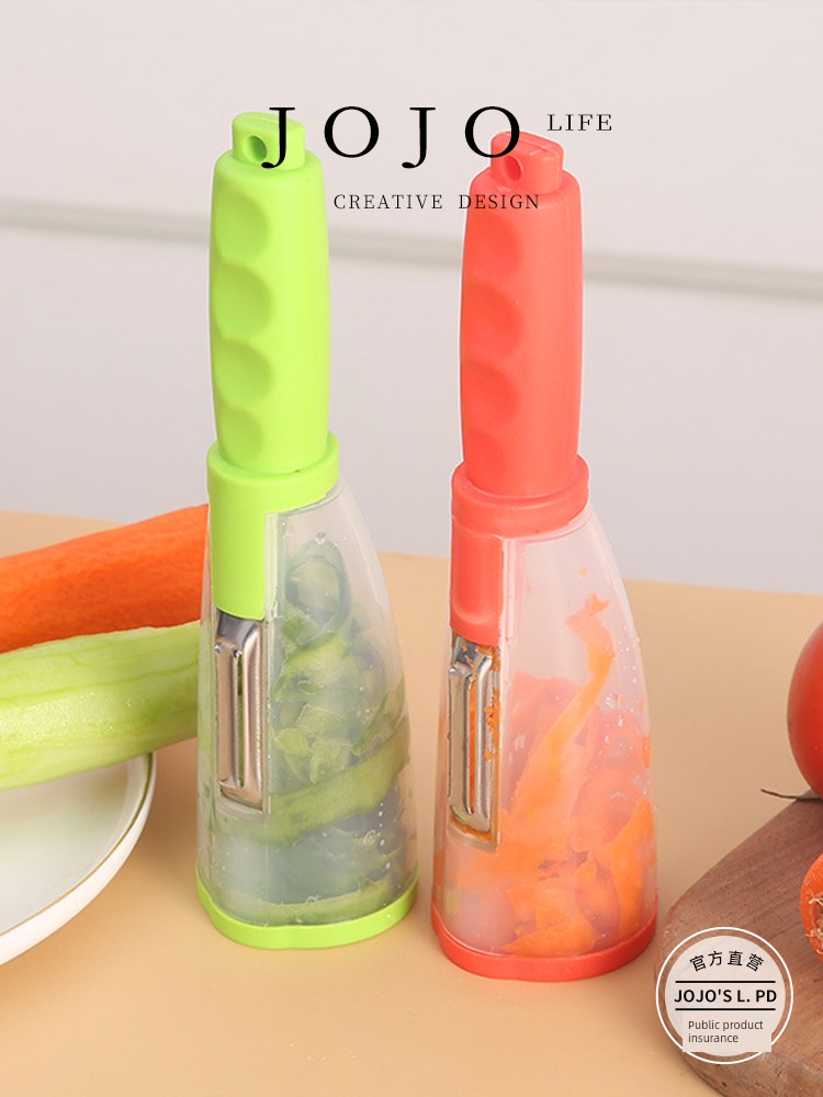 Jojo's L. Pd. Mr. Grocery. Peeler Multi-Functional Storage with Storage Peeler | Permanent Roll