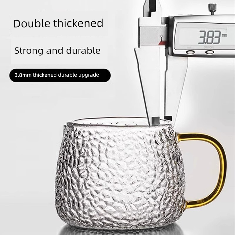 Fuguang Hammered Frayed Retro Style Cool Water Pot Borosilicate