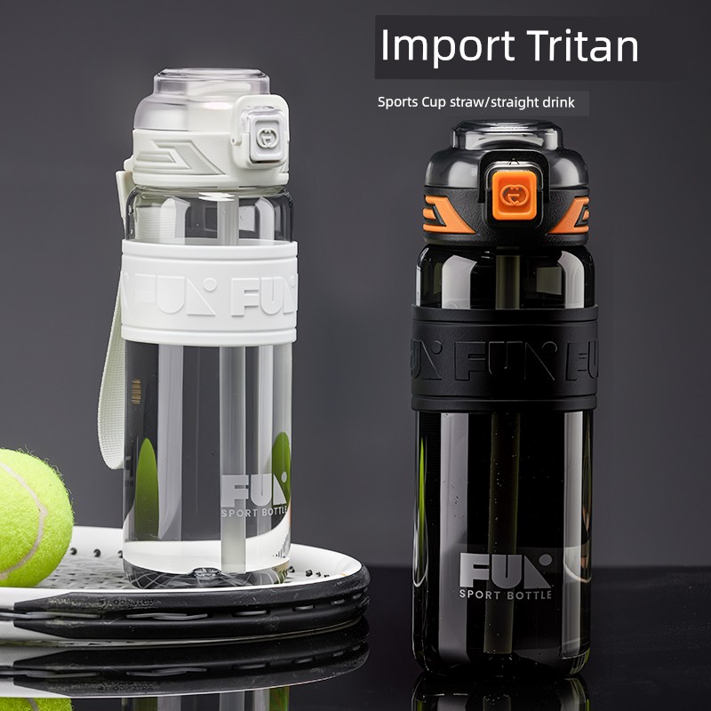 Jieanxi Sports Cup Boys Outdoor Portable Cup Children Students Large Capacity High Temperature Resistant Anti-Fall Water Pot Summer
