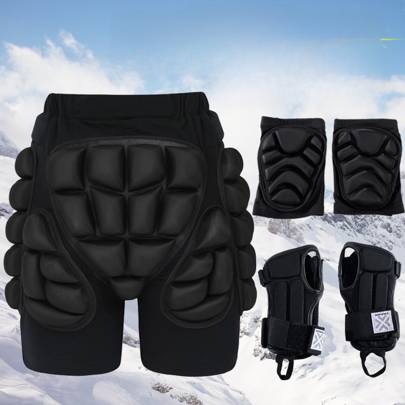 Thickened Snowboard Anti-Fall Pants Inner Wear Hip Pad