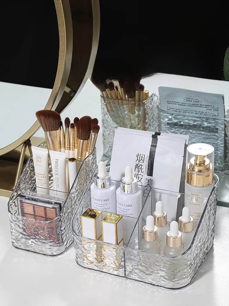 Accessible Luxury Acrylic Shelf Cosmetics Storage Box