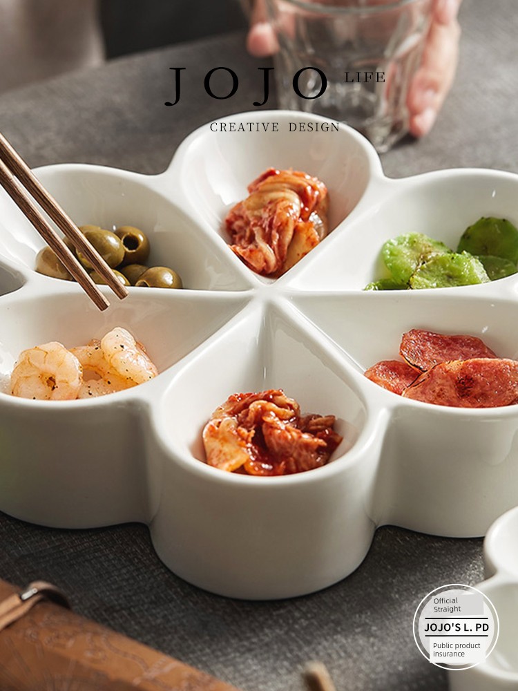 Jojo's L. Pd. Hall. Creative Ceramic Insulation Platter Plate Cold Dish Hotel Restaurant | Hall