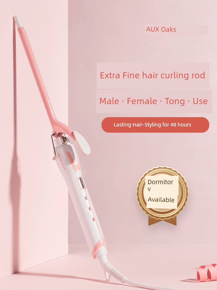 Ox Small Curls Hair Curler Short Hair Bangs 9mm Small Volume 13mm Does Not Hurt Hair Mini Electric Ironing Handy Gadget