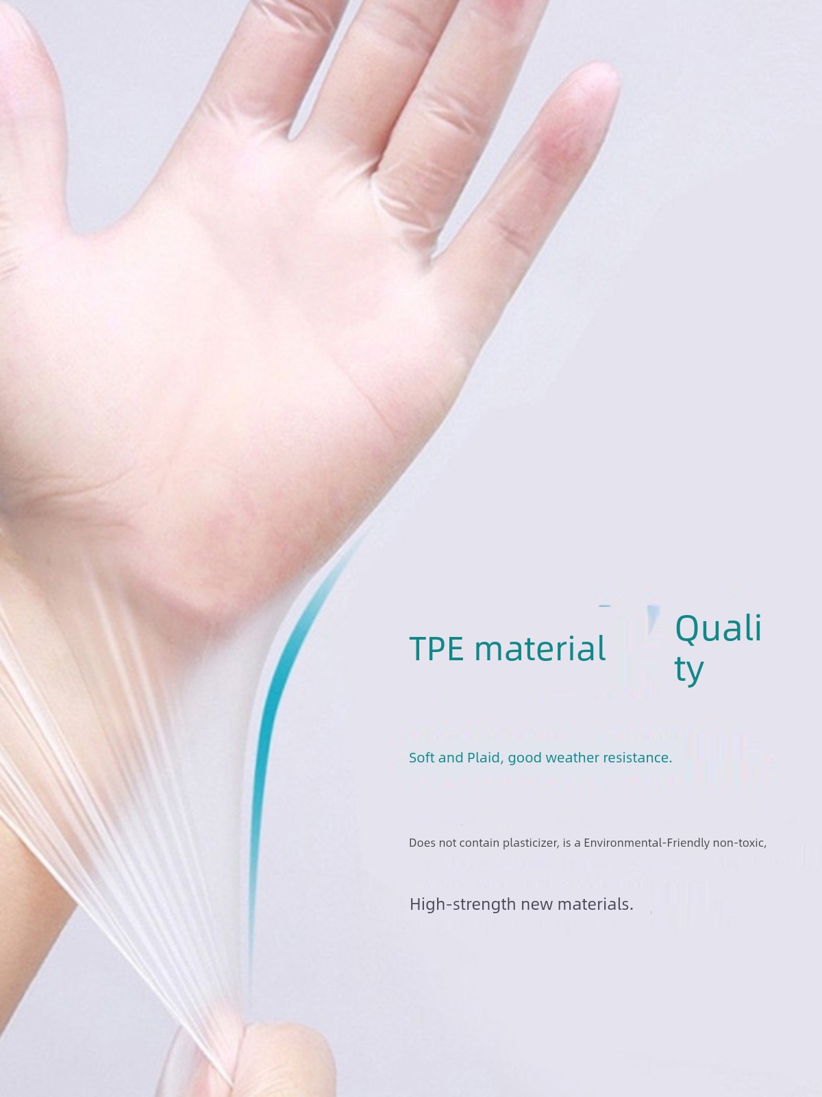 Jujiajia Disposable Gloves for Kitchen Food Kitchen Dishwashing Crayfish Gloves Thickened Gloves Protective Gloves