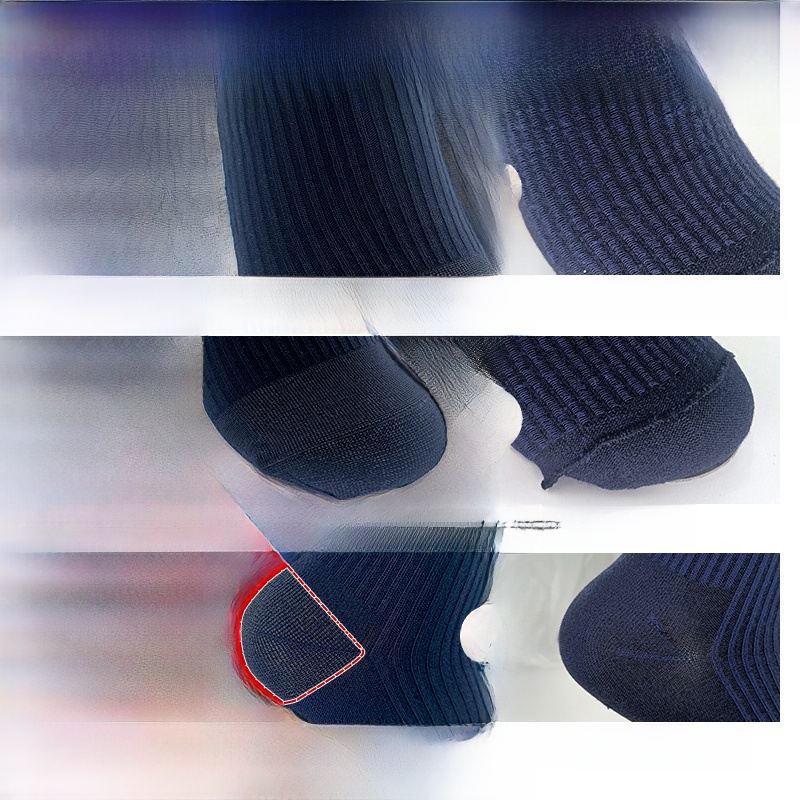 Men's Socks Knee Socks Abrasion Resistant Purplish Blue Outdoor Socks
