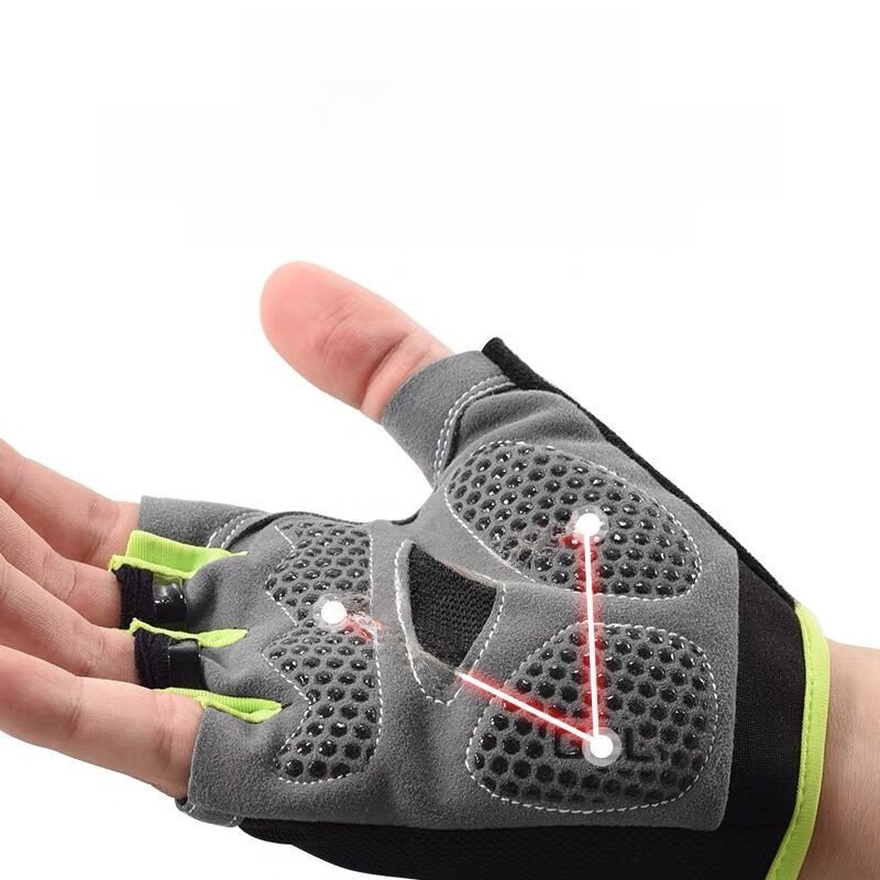 Spring and Summer Outdoor Hiking Shock Absorption Fitness Bicycle Gloves