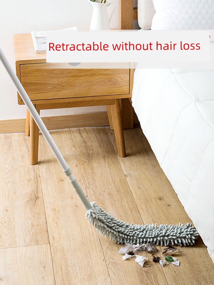 Jujiajia Bed Bottom Cleaning Chenille Feather Duster