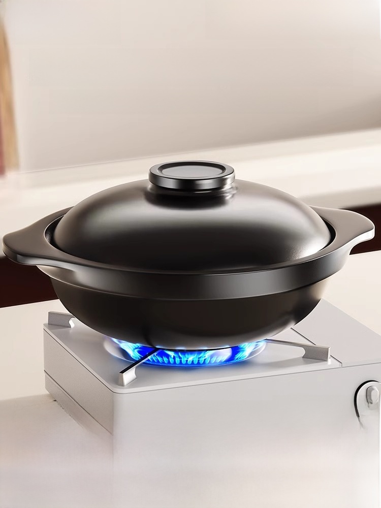 Ceramic Casserole for Gas Dry Burning Claypot Rice