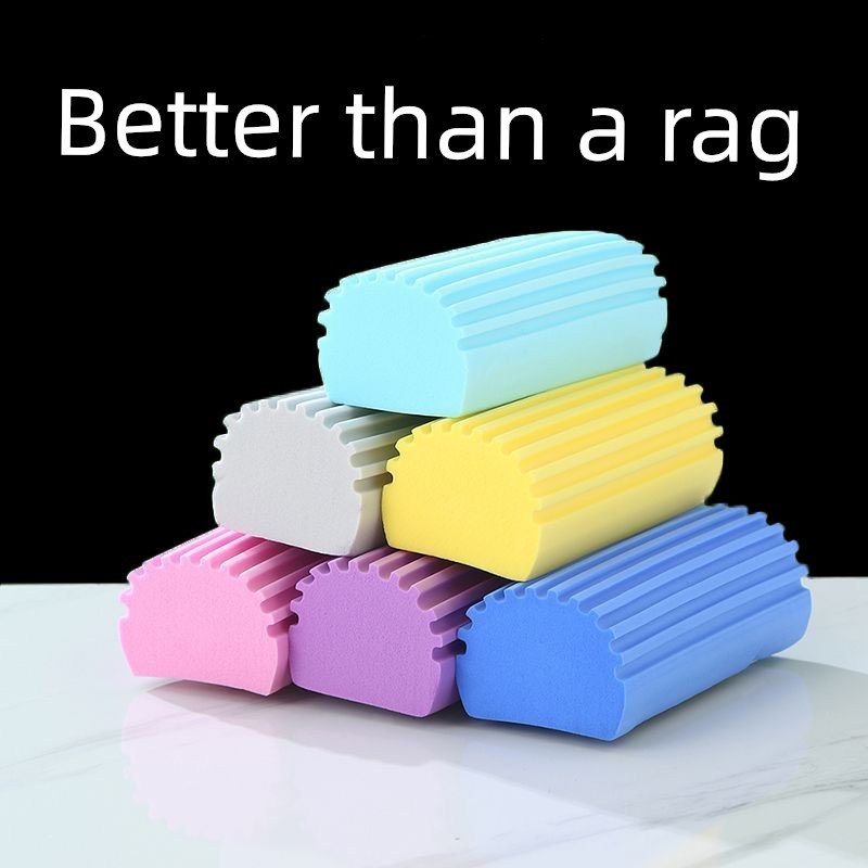 Multi-Functional Cleaning Cotton-Piece Kitchen Wash Basin Absorbent Cotton Wipe Cleaning Sponge Block Scouring Sponge Clothing Brush