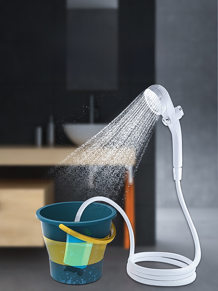 Dormitory Self-Priming Confinement Shower Battery Charger Outdoor