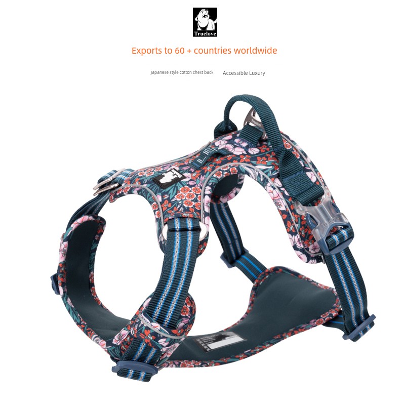Truelove Pet Dog Hand Holding Rope Vest Chain Dog Leash Strap Small, Medium and Large Dogs Anti Breaking Loose