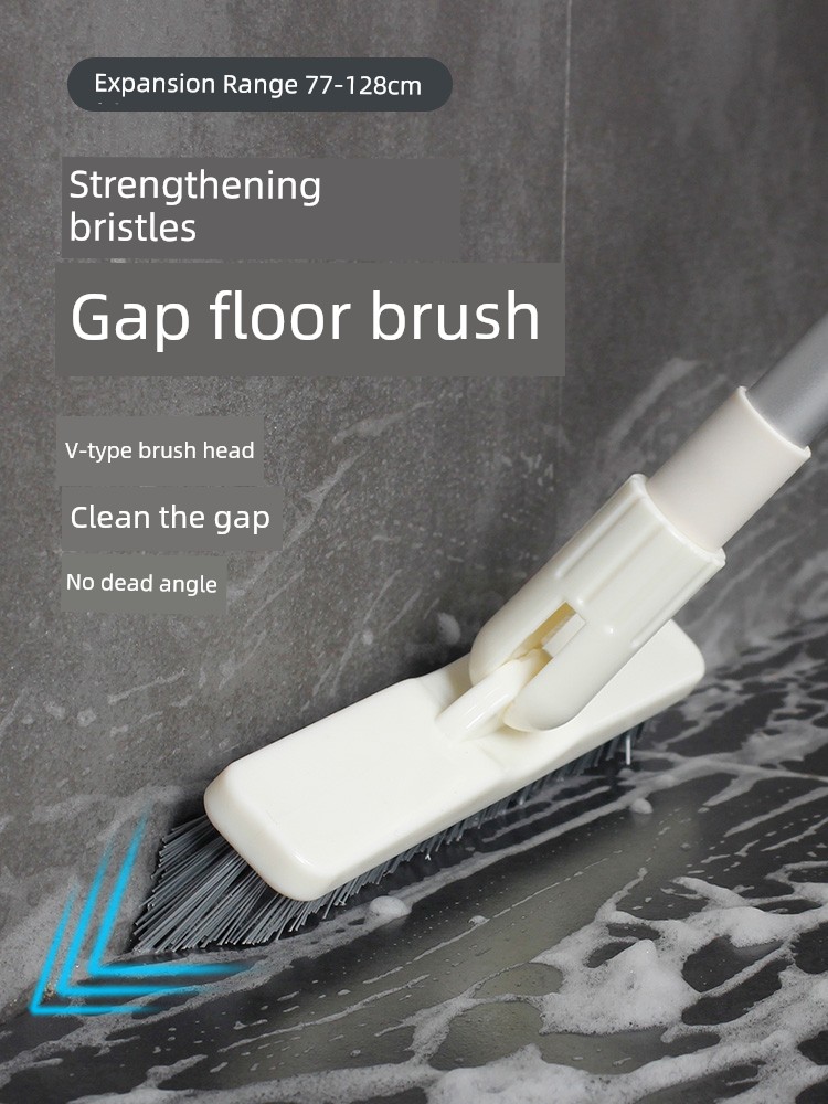 Hard Hair Cleaning Gadget Toilet Go to the Dead End Floor Brush