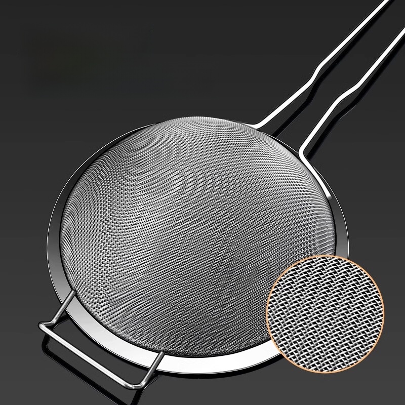 304 Stainless Steel Fish Soup Strainer For Home Kitchen Anti-Fishbone Separated Soup Residue Handy Gadget Crucian Bones Colander Large