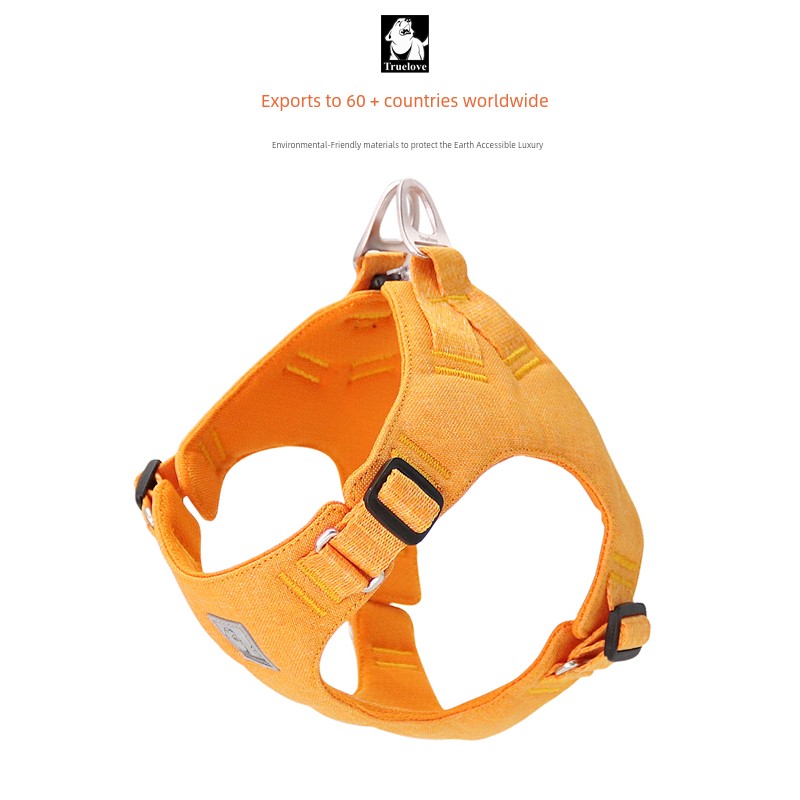 Truelove Pet Dog Hand Holding Rope Chain Dog Leash Vest Small and Medium Dogs Chest Strap Anti Breaking Loose