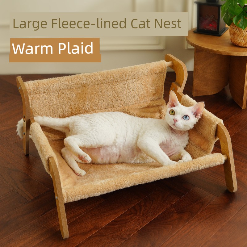 Cat Nest All Year Round Neutral Enclosed Extra Large Cat Sofa Thickened Pet Bed Stuffed Mat Winter Cat Bed Kennel