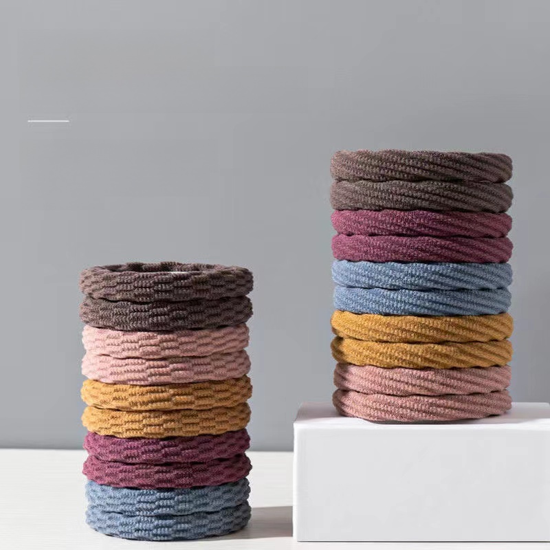 Hair Band High Elastic Rubber Band Adult Hair Ties/Hair Bands Female Hairband Jewelry Headwear Durable Oversized Thick Seamless
