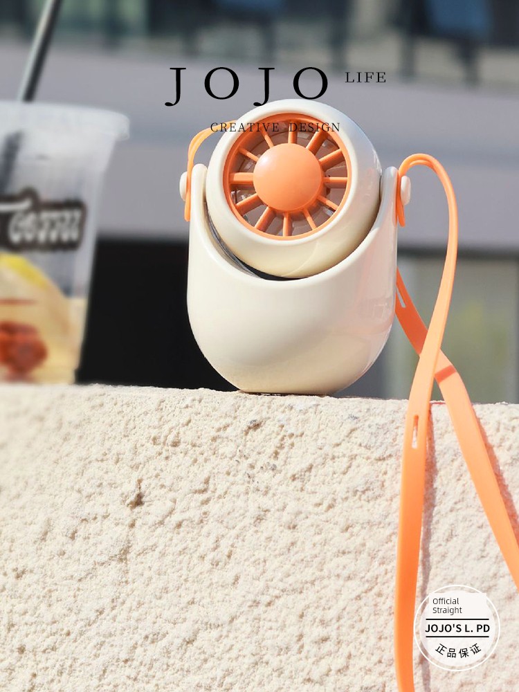 Jojo's L. Pd. Mr. Grocery. Hanging Neck Fan Fashion Simple the Same Model as Online Celebrity USB Charging | Pure Xia