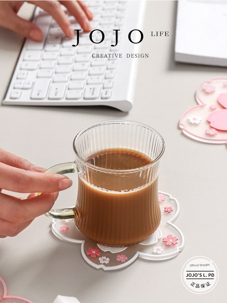 Jojo's L. Pd. Mr. Grocery. Silicone Thermal Insulation Pad Non-Slip Mat High Temperature Resistant Thickened Coaster | Move Back