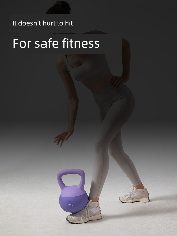 Women's Hip Soft Bottom Exercise Equipment Kettlebell