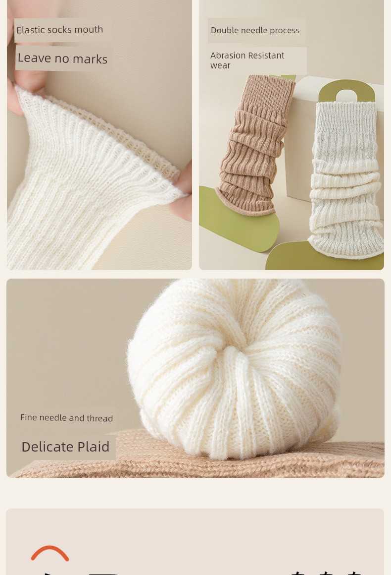 Warm Shark Leg Warmers & Socks Set for Women