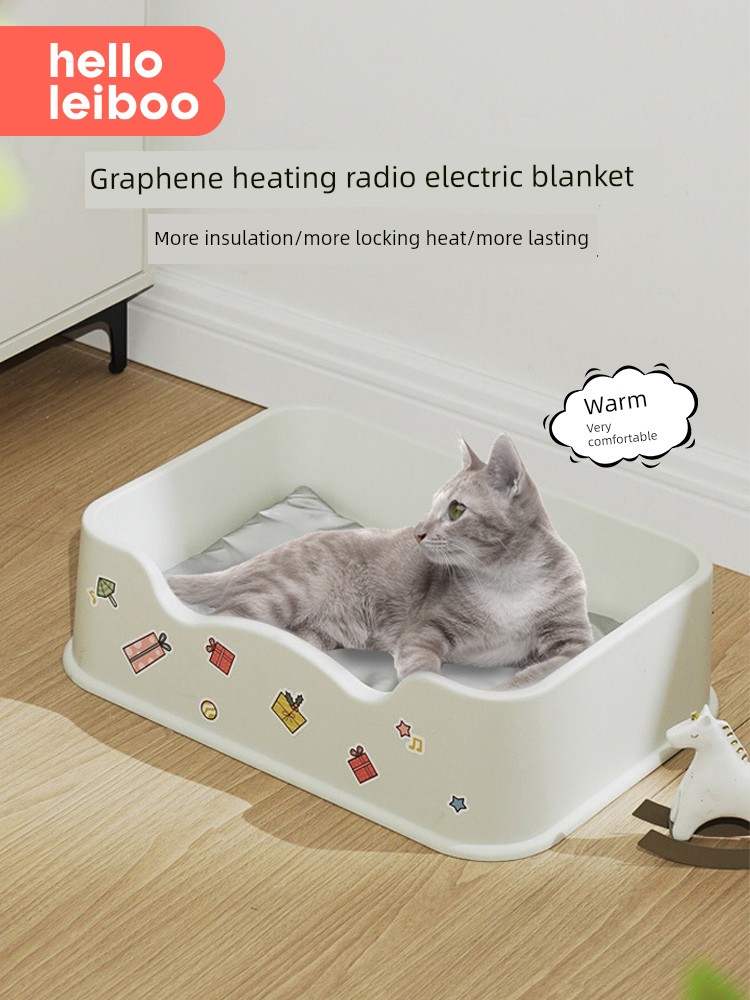 Pet-Specific Wireless Unplugged Kennel Heattech Cat