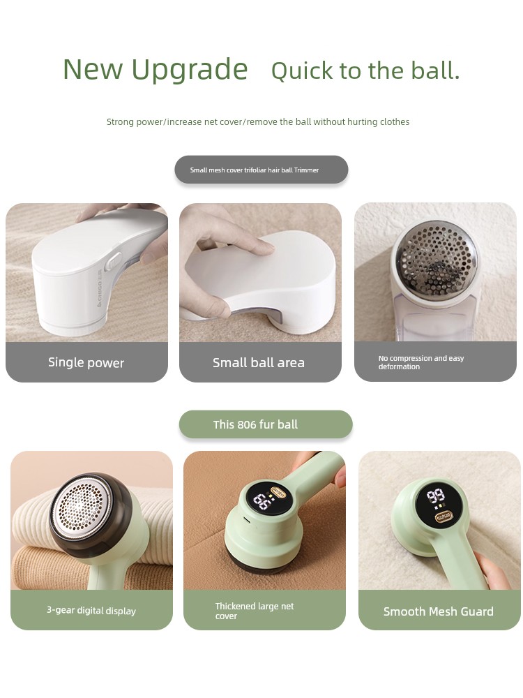 Electric Hair Ball Trimmer Lady Shaver Clothes Pilling Hair Ball Trimmer For Home Scraping Hair Remover Repair Removal Ball Handy Gadget