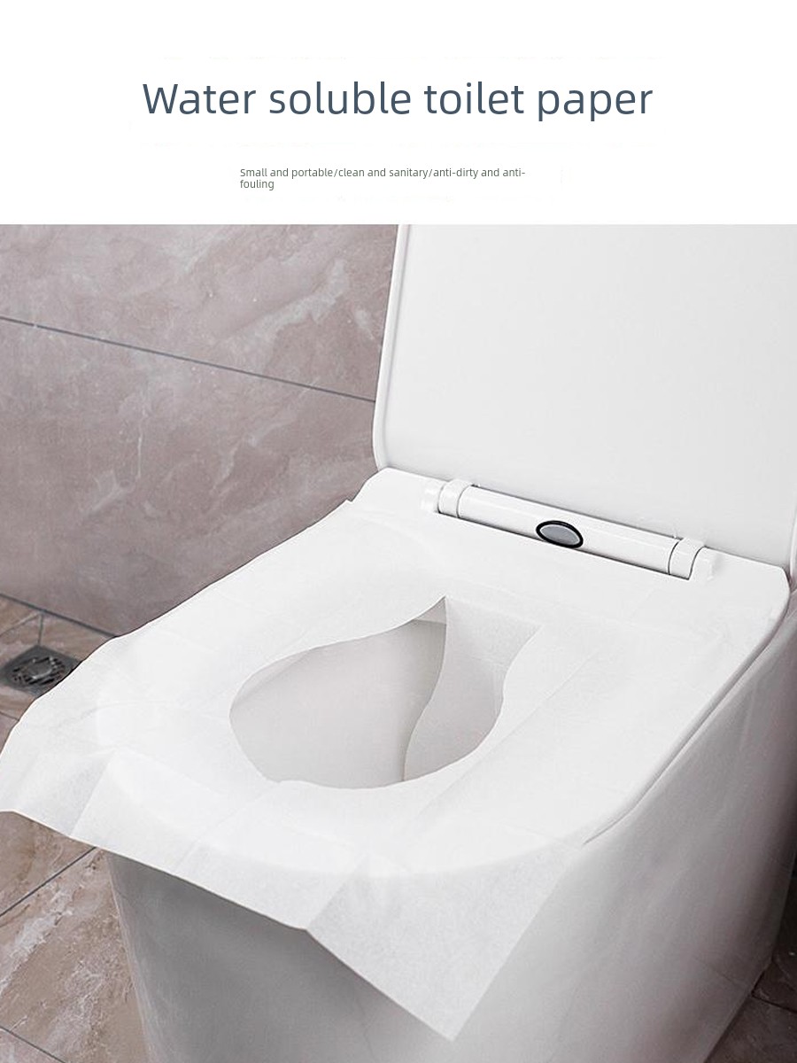 Full Coverage Travel Portable Pregnant Women Disposable Toilet Mat