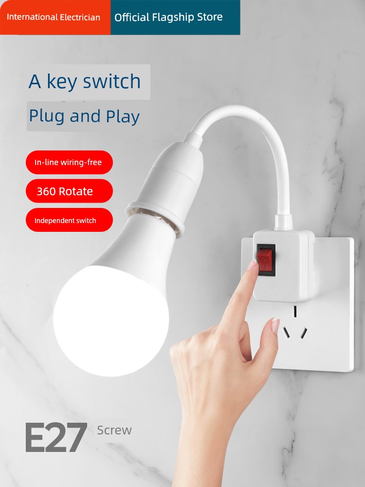 For Home Universal Switch with Plug Screw Holder