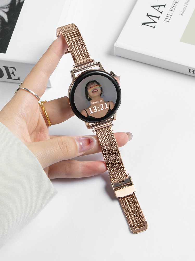 Suitable for Huawei GT3 Strap GT2 Smart GT1 Sports 2e Wheat Buckle Watch Glory Magic Men and Women GS Wrist Strap 42/46mm New Arrival Pro Steel Band Buds Replacement Belt Es Accessories 4
