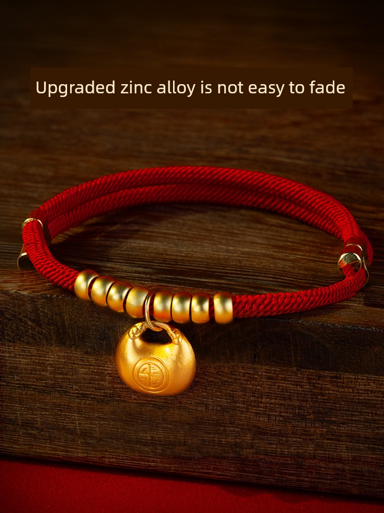 Cat Collar Rich Longevity Lock Pet Golden Lock Necklace Silent Bell Good-looking Cat Accessories Dog Neck Ornaments