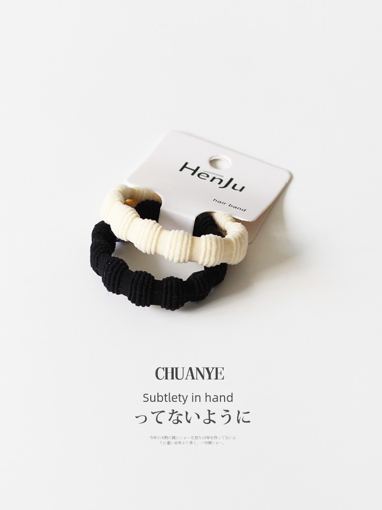 Kawano Thread Hair Rope 2024 New Arrival Fancy Hair Band Tie Hair High Ponytail Bun Hair Ornament Headdress Hair Ring