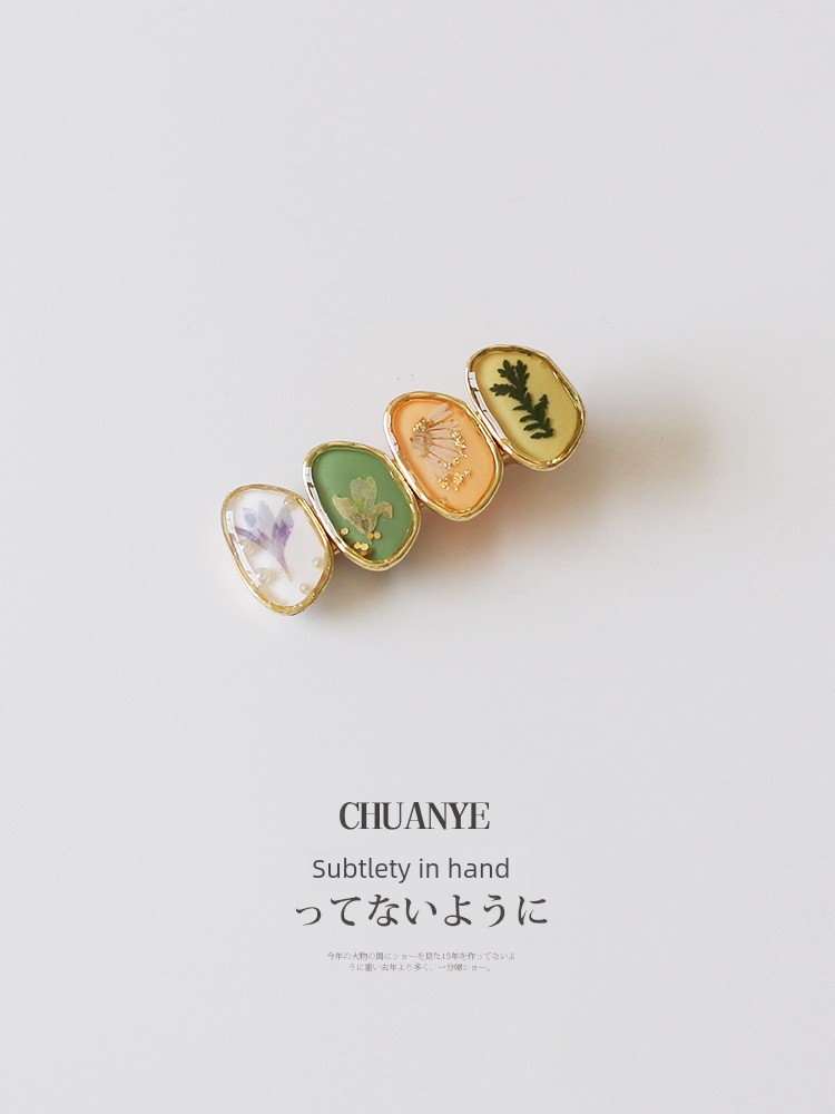 Kawano Drip Glazed Retro Exquisite Barrettes