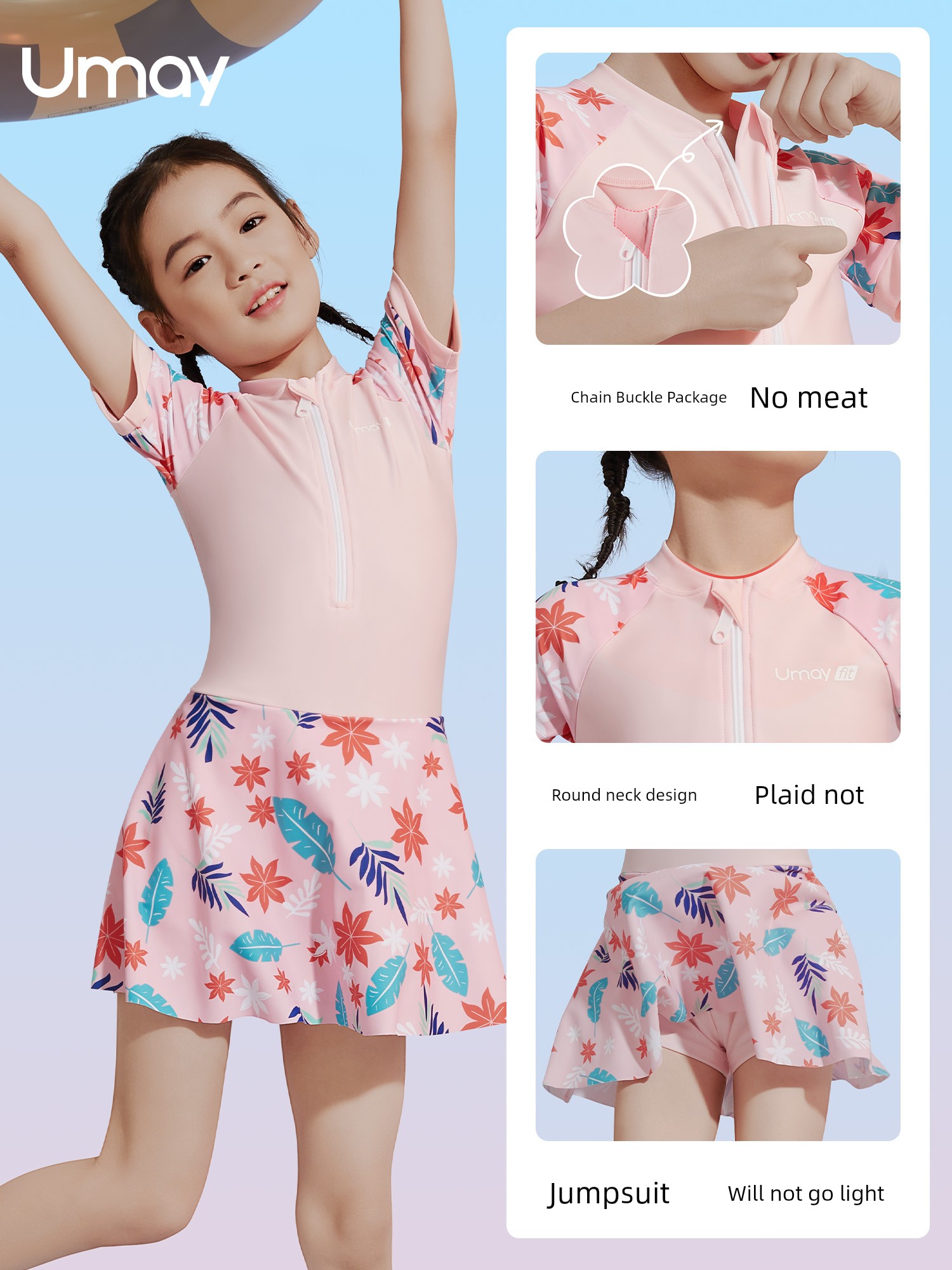 Kids Swimsuit Girl 2024 New Arrival Girls Swimwear Female One Piece Swimsuit Baby Girl Swimming Equipment Full Set