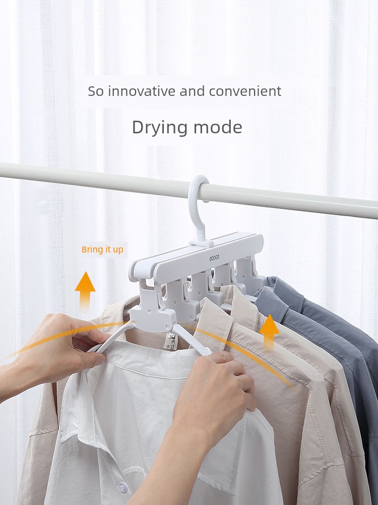 Multifunctional Hanger For Home Wardrobe Storage Fantastic Non-Marking Hanger Chapelet Clothes Hook Dormitory Students Cloth Rack