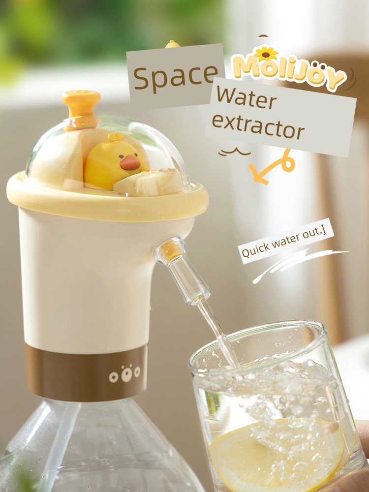 Cute Barreled Water Pump Electric Mineral Water Big Barrel Rechargeable Automatic Pump Water Dispenser Water Intake Device