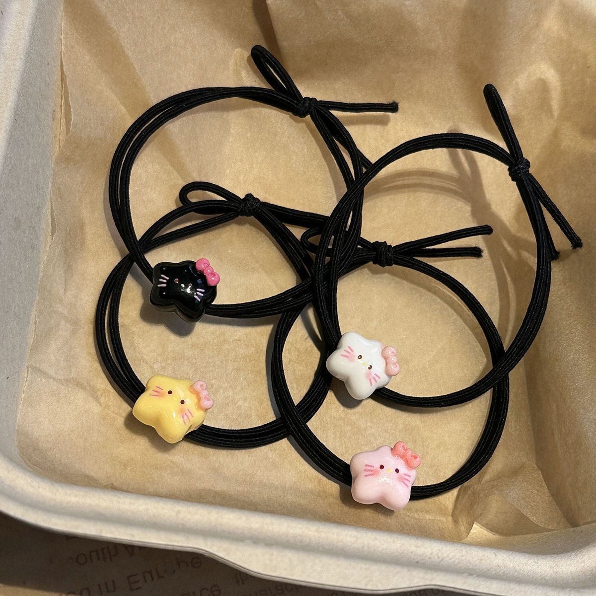 INS Hair Rope Girlfriends Small Rubber Band for Boyfriend Hello Kitty