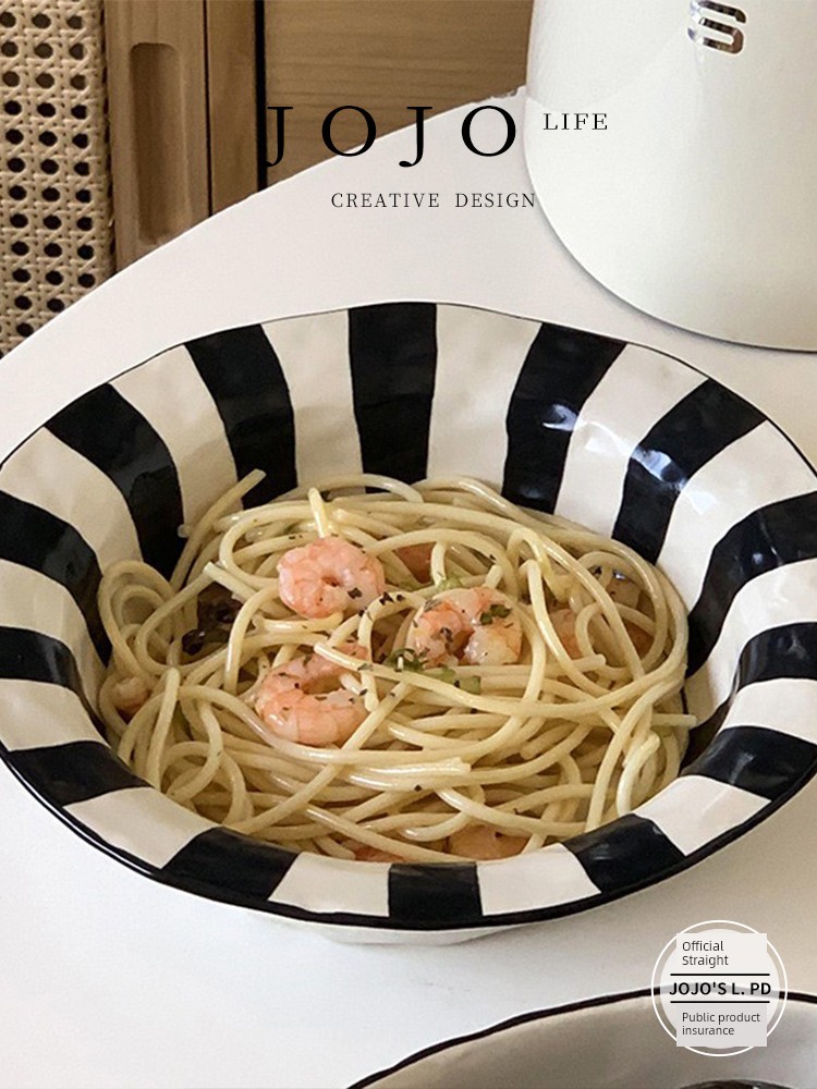 Jojo's L. Pd. Branch. Plate Straw Hat Plate For Home Good-looking Dinner Plate Italian Pasta Dish Dish | Required