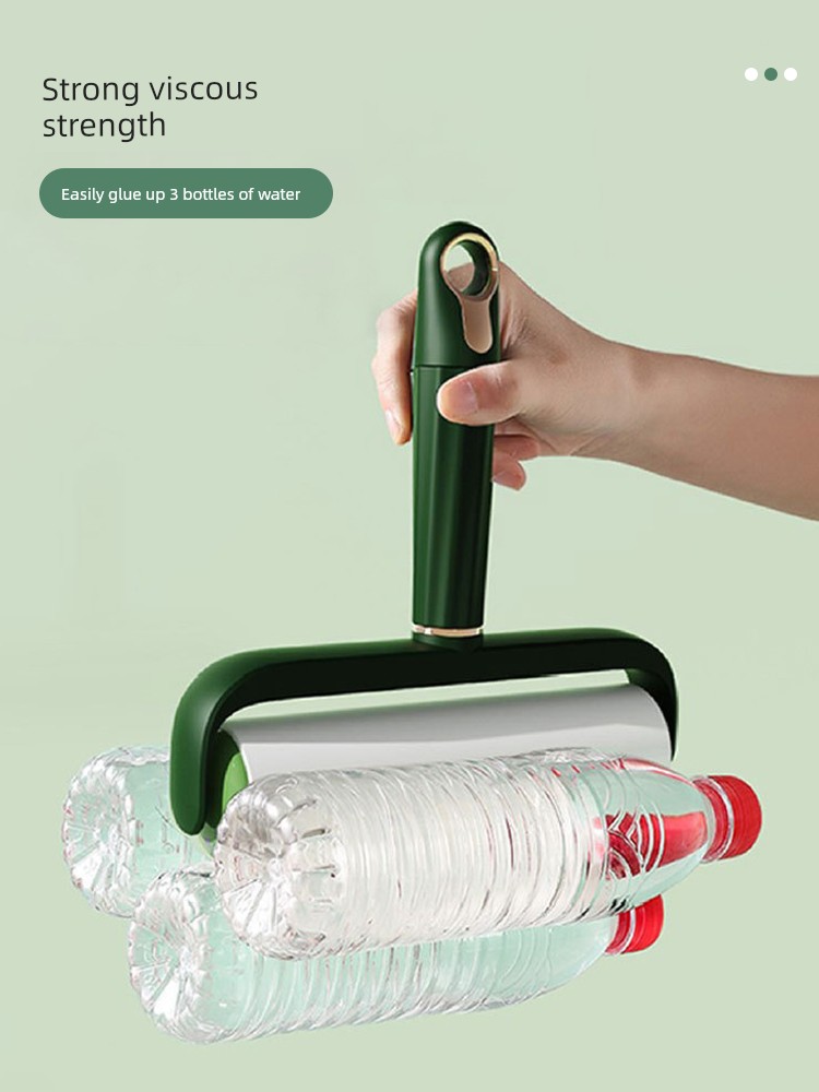 Roller Lent Remover Tearable Replacement Roll Paper Sticky Hair Tube Stick Cat Hair Household Clothes Hair Cleanup Artifact