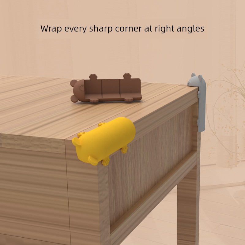 Children's Creative Silicone Door Bumper