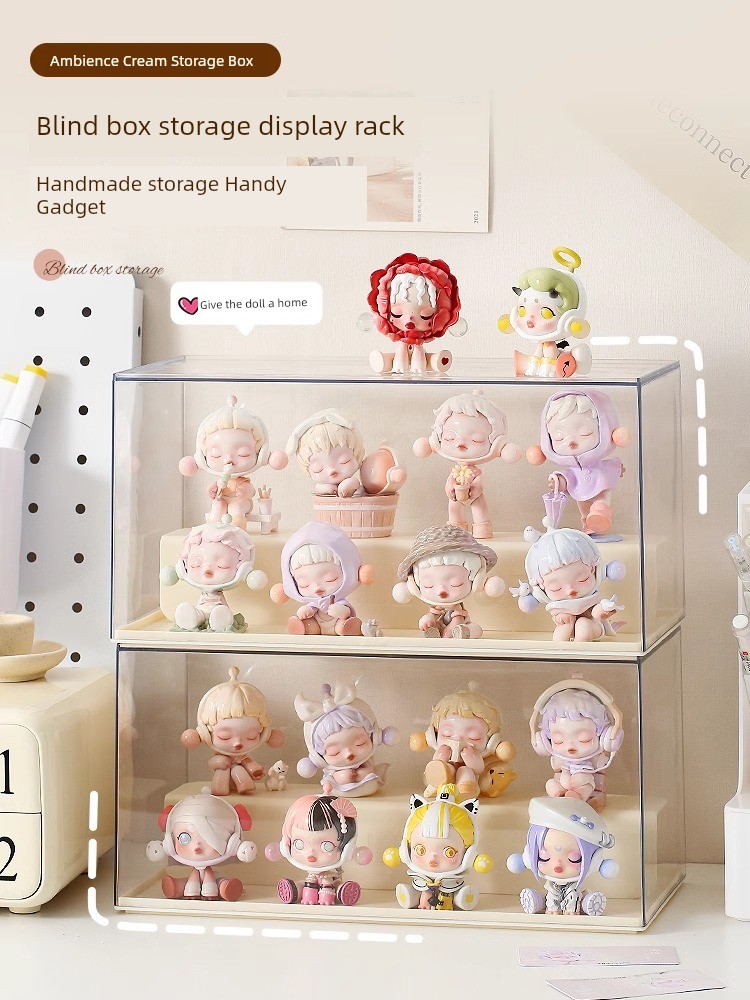 [Good Product Experience] Cream Style Blind Box Storage Display Stand
