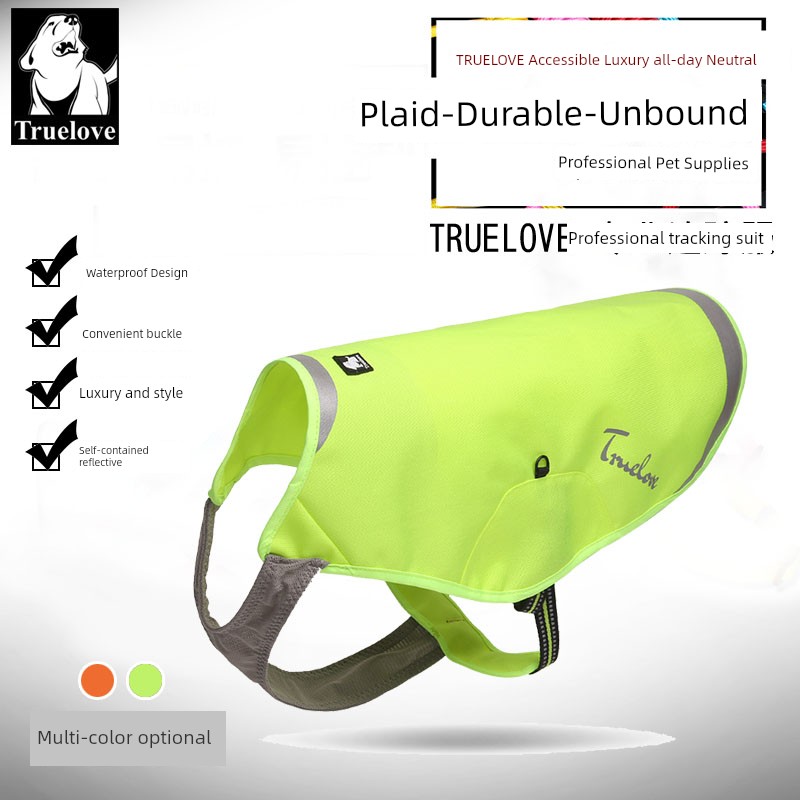 Truelove Pet Clothes Dog Clothes Professional Outdoor Training Malinois Border Collie German Shepherd Working Dog Tracking Clothes