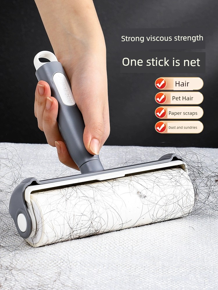 Cactus Lent Remover Roller Tearable Sticky Paper Roller Bed Brush Remove Hair Curling Clothes Stick Hair Roller Brush