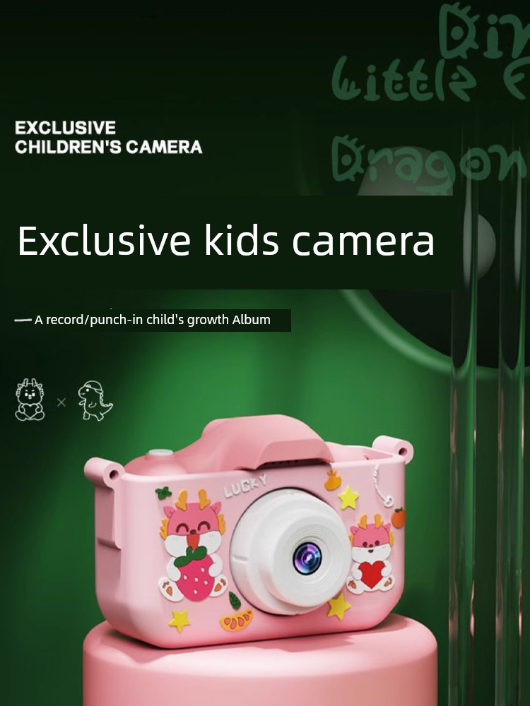 Baby Camera Photography Video Cartoon Small SLR Super Clear Digital Camera Toy Children's Day Gift